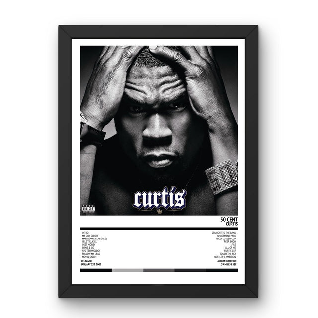 50 Cent - Curtis (2007) Poster - Setlist