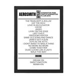 Aerosmith Download Festival 2014 Replica Setlist - Setlist