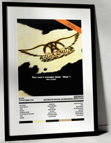 Aerosmith Get a Grip Blockbuster Pavilion San Bernardino 15th October 1994 - Setlist Tour Poster - Setlist