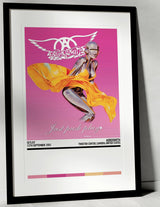 Aerosmith Just Push Play Tweeter Center Camden 13th September 2001 - Setlist Tour Poster - Setlist