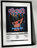 Aerosmith Rockin' the Joint Air Canada Centre Toronto 18th November 2005 - Setlist Tour Poster - Setlist