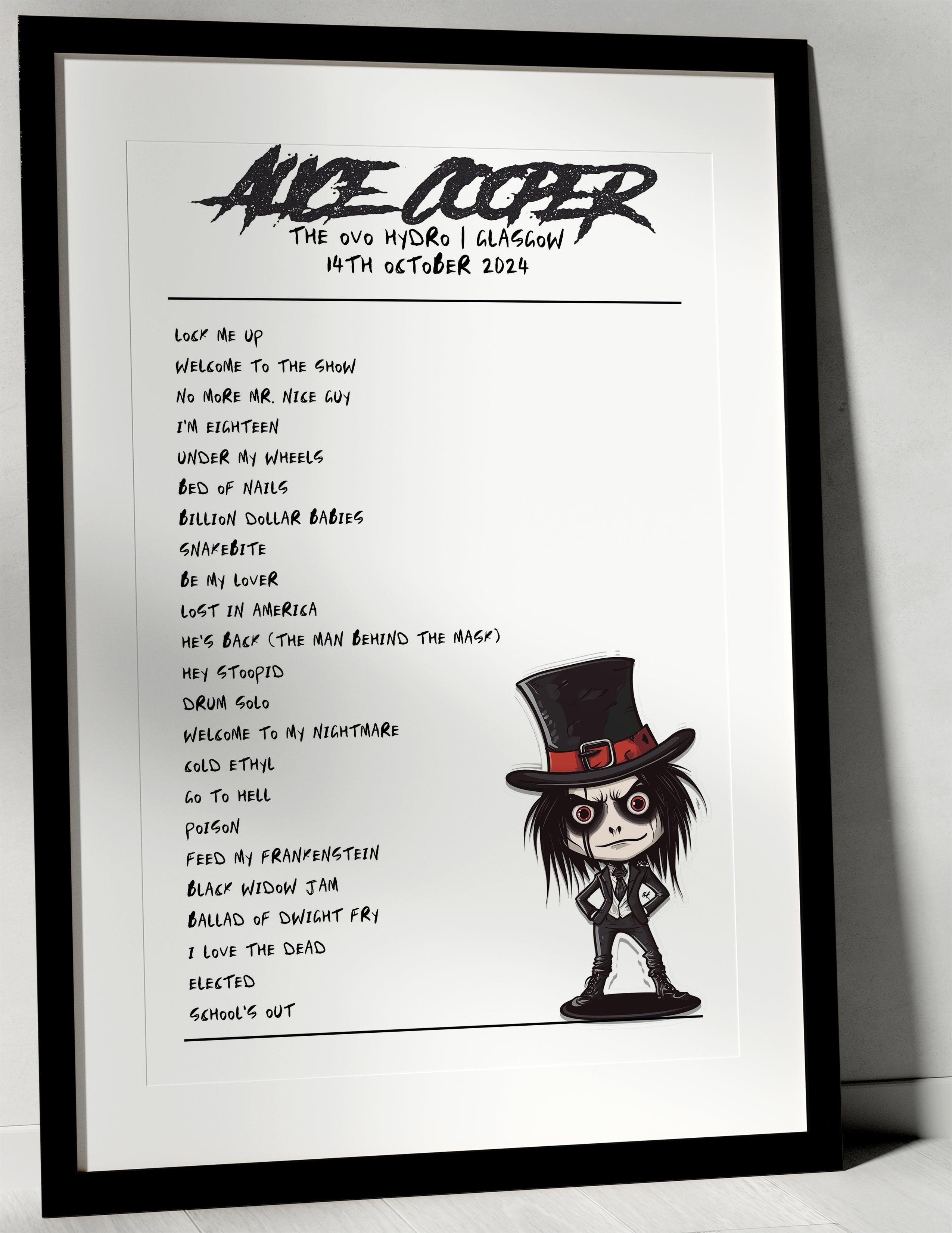 Alice Cooper Halloween Bundle - DO NOT ENTER! - Setlist