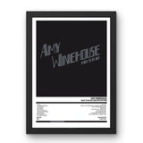 Amy Winehouse - Back To Black (Deluxe Edition) (2006) Poster - Setlist