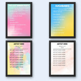 Any Custom Request - Replica Setlist Poster! - Setlist