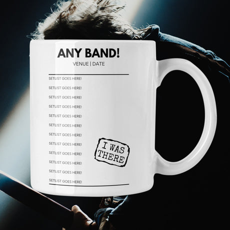 Any Custom Request - Setlist Mug! - Setlist