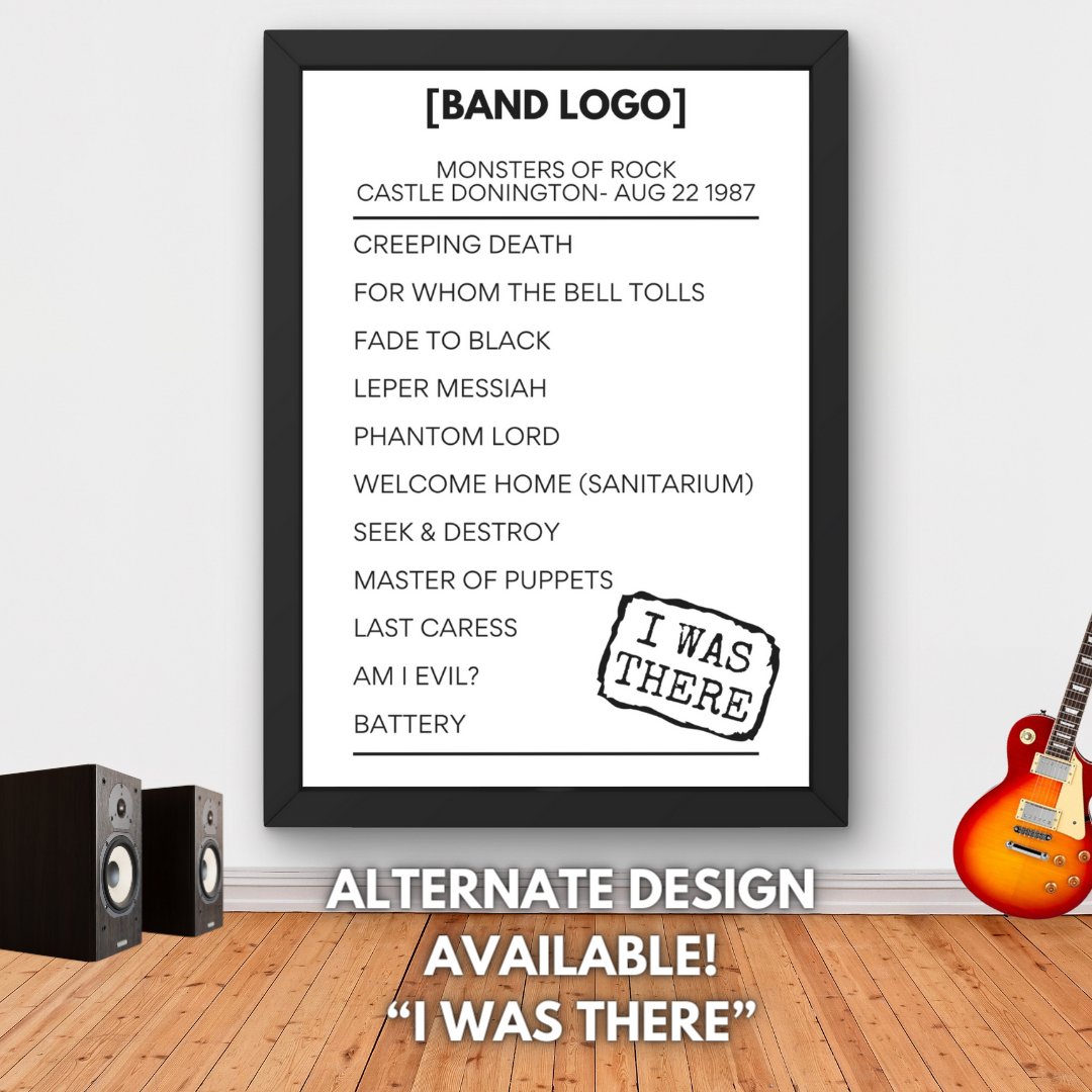 Arctic Monkeys Leeds Festival 2022 Replica Setlist - Setlist