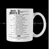 Arctic Monkeys Manchester Arena Manchester November 21, 2009 Setlist Mug - Setlist