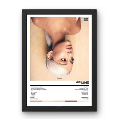 Ariana Grande - Sweetener (2018) Poster - Setlist