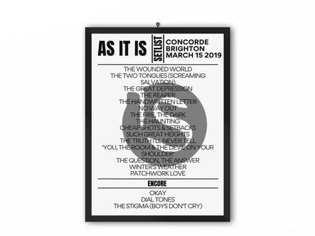 As It Is Setlist Brighton March 15 2019 - Setlist