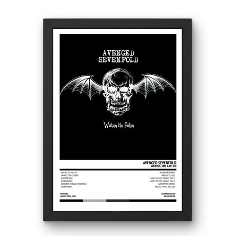 Avenged Sevenfold - Waking The Fallen (2003) Poster - Setlist