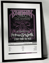 Beartooth EUR - UK Tour 2023 O2 Academy Leeds Leeds 15th March 2023 - Setlist Tour Poster - Setlist