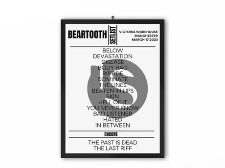 Beartooth Manchester Setlist March 2023 - Setlist