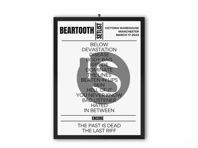 Beartooth Manchester Setlist March 2023 - Setlist