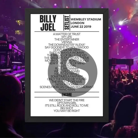 Billy Joel Wembley Stadium London June 22 2019 Setlist - Setlist