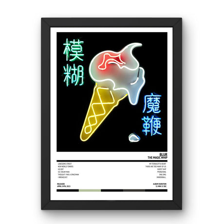 Blur - The Magic Whip (2015) Poster - Setlist