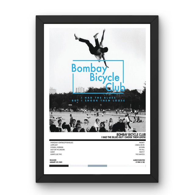 Bombay Bicycle Club - I Had The Blues But I Shook Them Loose (2009) Poster - Setlist