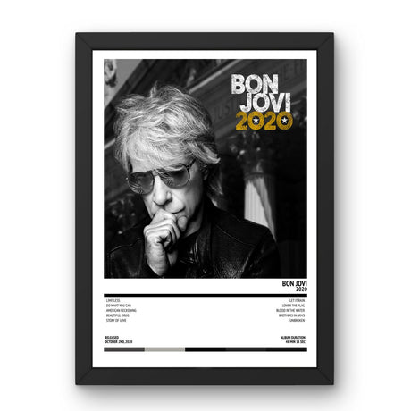 Bon Jovi - 2020 (2020) Poster - Setlist