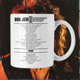 Bon Jovi Manchester June 08, 2013 Replica Setlist Mug - Setlist