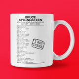 Bruce Springsteen Belfast May 9 2024 Replica Setlist Mug - I Was There - Setlist