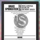 Bruce Springsteen Dublin May 9th 2023 Setlist - Setlist