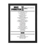 Bruce Springsteen London 30 June 2013 Replica Setlist - Setlist