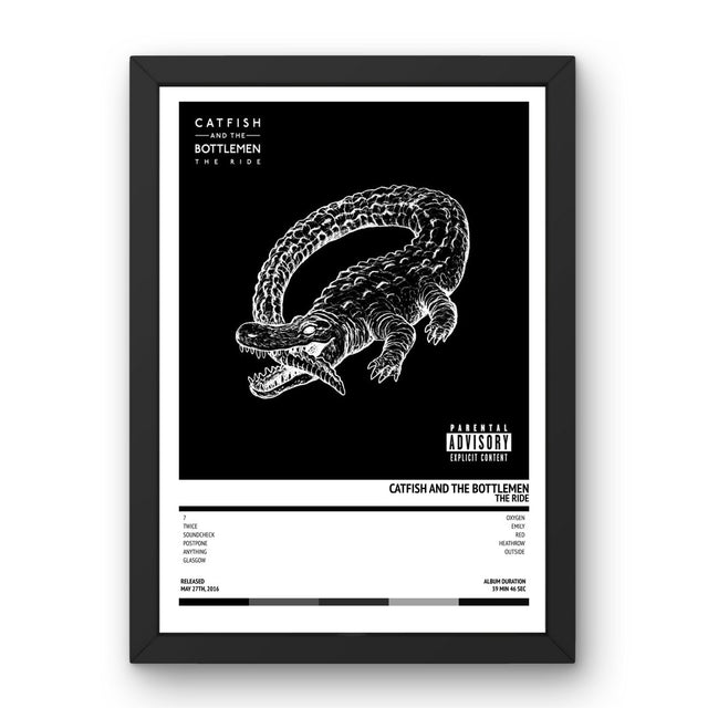 Catfish and the Bottlemen - The Ride (2016) Poster - Setlist