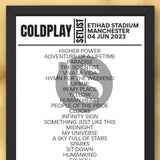 Coldplay Etihad Stadium Manchester June 4 2023 Setlist - Setlist