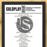 Coldplay Setlist Wembley Stadium August 17 2022 - Setlist