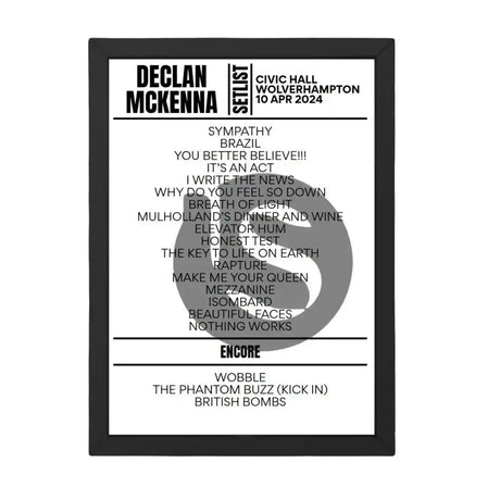 Declan McKenna Civic Hall Wolverhampton April 2024 Setlist - Setlist