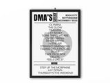 DMA's Nottingham Setlist December 2023 - Setlist