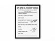 Dr Dre & Snoop Dogg Flipper's Roller Boogie Palace July 2024 Setlist Poster - Setlist