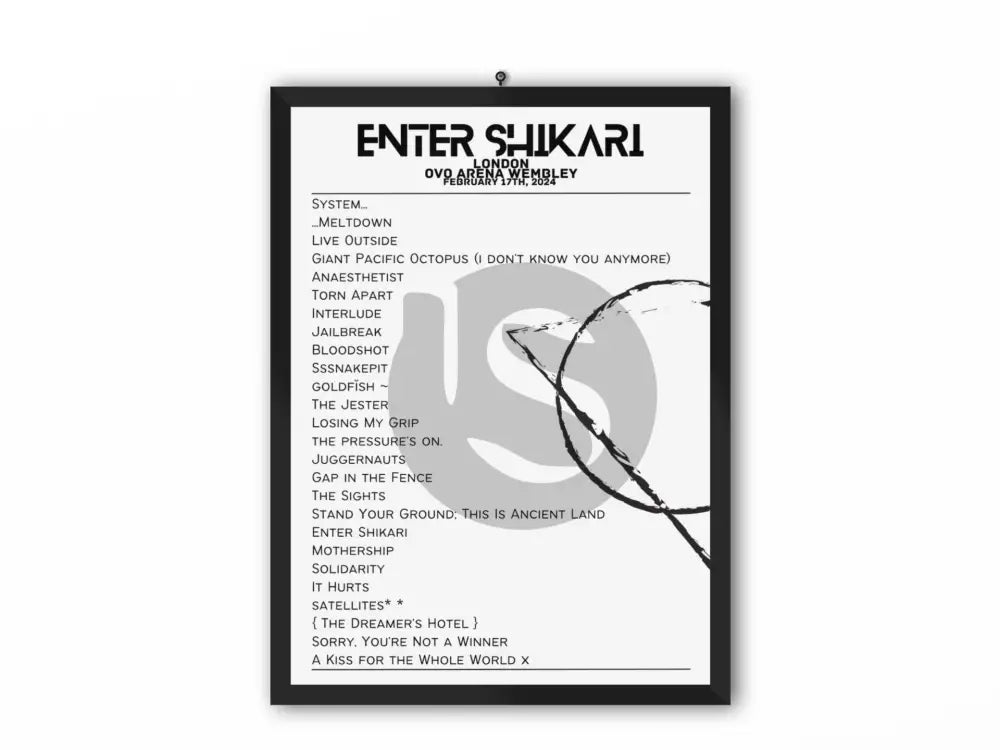 Enter Shikari Wembley February 17 2024 Setlist - Setlist