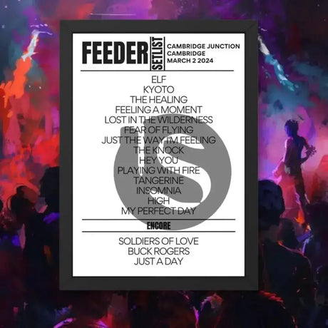 Feeder Cambridge Junction Cambridge March 2 2024 Setlist - Setlist