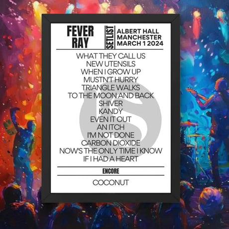 Fever Ray Albert Hall Manchester March 1 2024 Setlist - Setlist