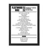 Fleetwood Mac London June 1988 Replica Setlist - Setlist