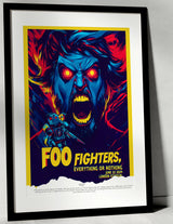 Foo Fighters Everything Or Nothing Tour 2024 - Tour Poster By Setlist - Setlist