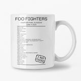 Foo Fighters Glasgow June 17 2024 Setlist Mug - Setlist