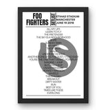 Foo Fighters Manchester June 19 2018 Setlist - Setlist