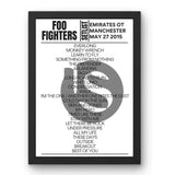 Foo Fighters Manchester May 27 2015 Setlist - Setlist