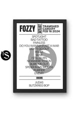 Fozzy Tramshed Cardiff February 16 2024 Setlist - Setlist