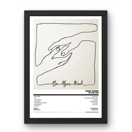 Frank Turner - Be More Kind (2018) Poster - Setlist