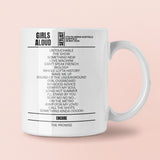 Girls Aloud Utilita Arena Sheffield May 28, 2024 Replica Setlist Mug - Setlist