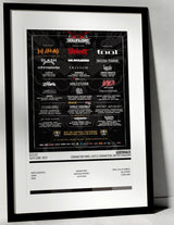 Godsmack When Legends Rise Donington Park Castle Donington 16th June 2019 - Setlist Tour Poster - Setlist