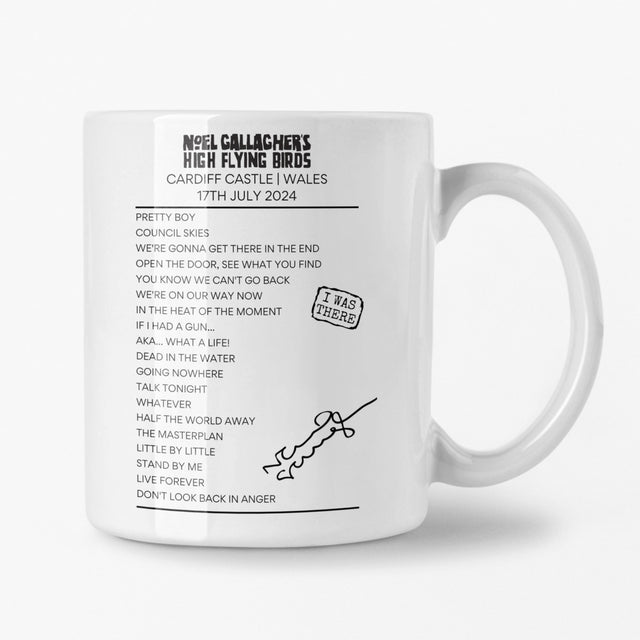 IDLES Cardiff July 2024 Setlist Mug - Setlist