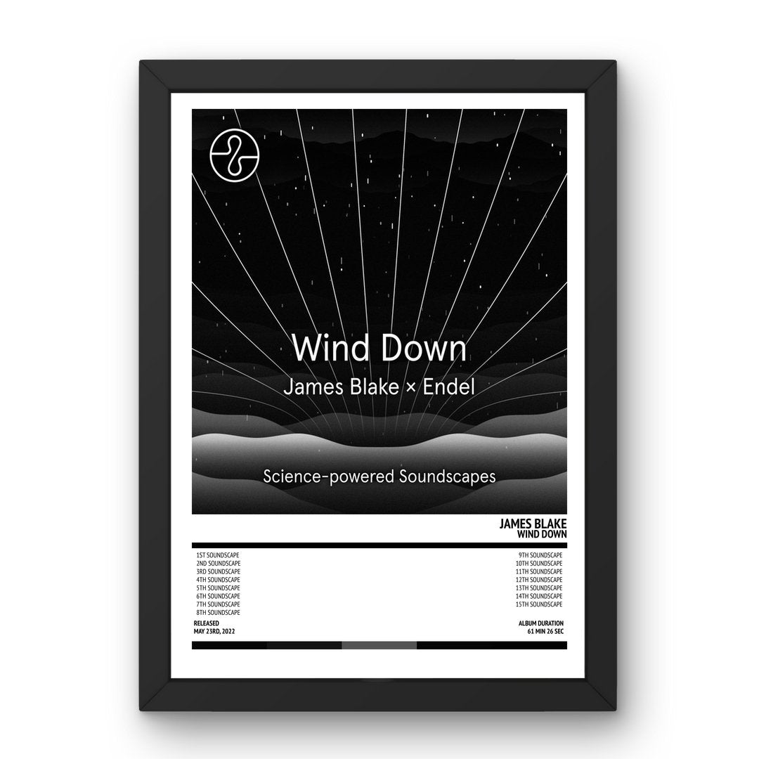 James Blake - Wind Down (2022) Poster - Setlist