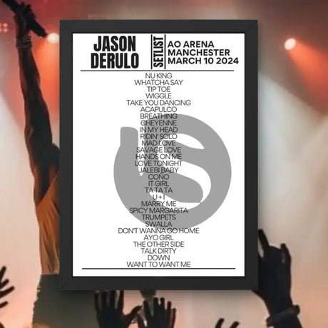 Jason Derulo Manchester March 10 2024 Setlist - Setlist