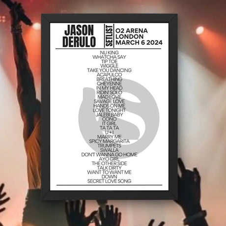 Jason Derulo O2 Arena London March 6 2024 Setlist - Setlist