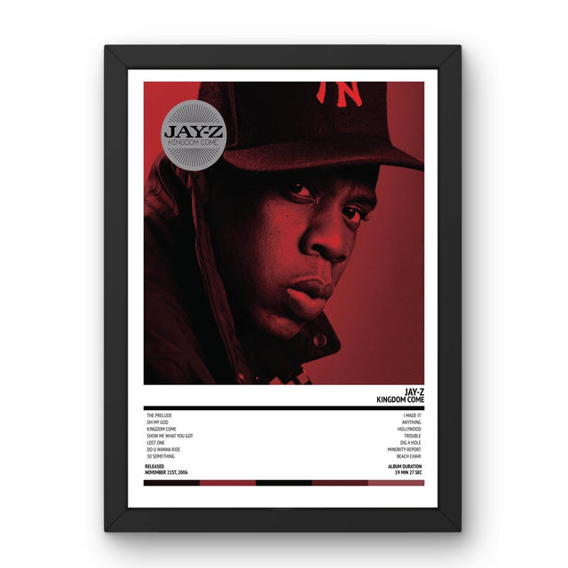 JAY - Z - Kingdom Come (2006) Poster - Setlist