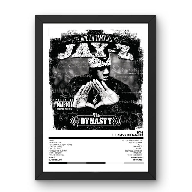 JAY - Z - The Dynasty: Roc La Familia (2000) Poster - Setlist