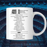 Judas Priest Birmingham March 19 2024 Setlist Mug - Setlist